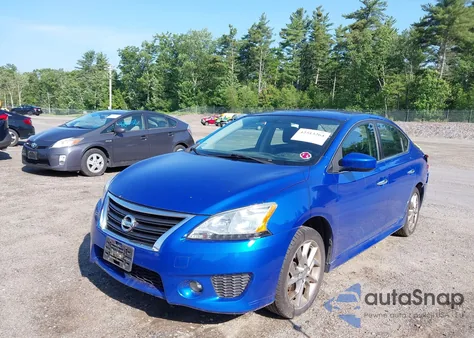2014 Nissan Sentra Sr z USA, uszkodzony, nr VIN 3N1AB7AP8EL615444